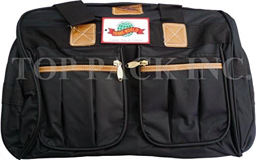 36" Black Large Rolling Wheeled Duffel Bag Spinner Suitcase Duffle Bag Luggage