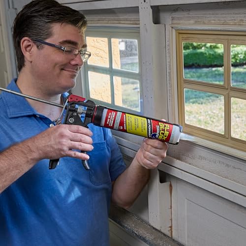 Flex Glue, Super Strong, Rubberized Waterproof Adhesive, Works Underwater, Use on Pools, Showers, Outdoors, Concrete, Brick, Pavers, UV Resistant