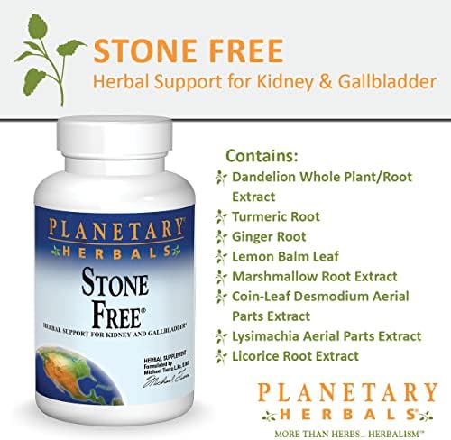 Planetary Herbals Stone Free Tablets, 90 Count