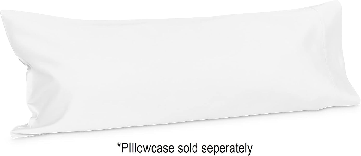 MyPillow Round, Neck and Cervical, Bolster Pillow, Made in USA, 6"x18", White