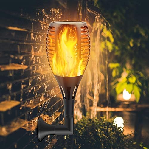 8Pack Flickering Solar Lights Outdoor Dancing Flame 3 Installation