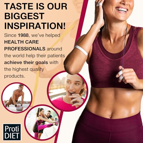 ProtiDIET Chocolate Protein Shake - Low Fat, High Protein Drink for a Healthy Active Lifestyle - Quick and Easy Preparation Chocolate Protein Drink - 7 pouches per box | 15g High Protein with Fiber, Low Carb Chocolate Shake, Low Sugar, Rich Cocoa Flavor…