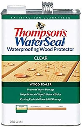 Thompson's Water Seal 21802 VOC Wood Protector, 1.2-Gallon, Clear