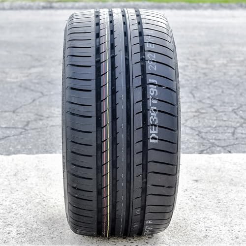 Set of 2 (TWO) Cosmo MuchoMacho All-Season High Performance Radial Tires-245/40R20 245/40ZR20 245/40/20 245/40-20 99Y Load Range XL 4-Ply BSW Black
