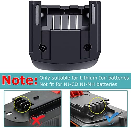 20 Volt LithiumIon Battery Charger LCS1620 for Black & Decker for Porter Cable for STANLEYBattery 12V 14.4V 18V 20 Volt Batteries LBXR20 LCS1620B