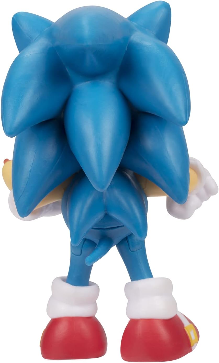 JAKKS Pacific Sonic The Hedgehog 2.5-Inch Action Figure Classic Sonic with Hot Dog Collectible Toy