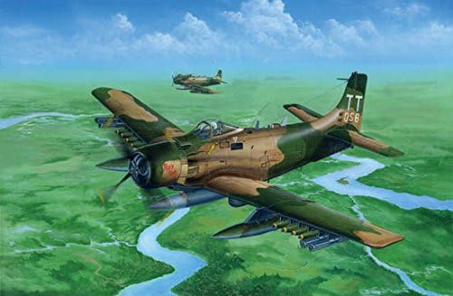 Trumpeter A1J AD7 Skyraider Aircraft Model Kit (1/32 Scale)