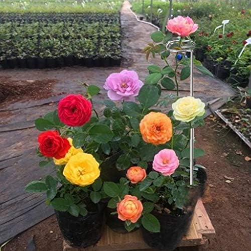 30 Inch Or 16 InchPlant Stakes for Flowers - 5 Pack, Adjustable Height