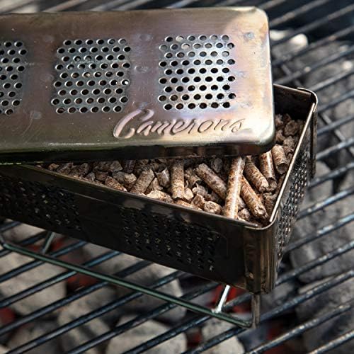 Camerons 100% All Natural Mesquite BBQ Smoking Wood Pellets, 1 Pint | Kiln Dried Barbecue Wood for Smokers, Pellet Grills & Fire Pit