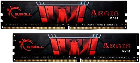 G.SKILL AEGIS Series DDR4 RAM (XMP) 16GB (2x8GB) 3000MT/s CL16-18-18-38 1.35V Intel AMD Desktop Computer Memory U-DIMM (F4-3000C16D-16GISB)