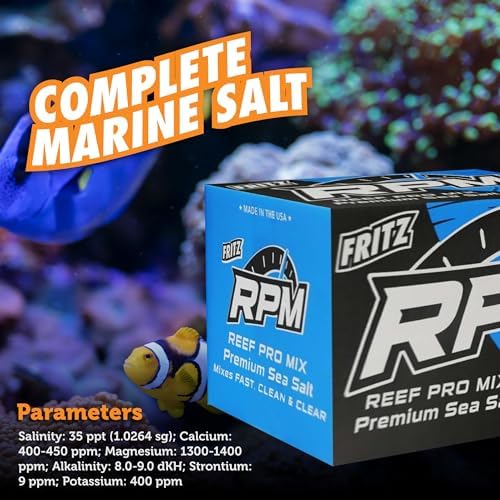 Fritz Aquatics 80243 Reef Pro Mix Complete Marine Salt, 200 Gallon
