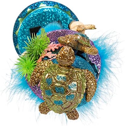 Kurt Adler Hollywood Nutcracker with Sea Turtle Hat, 11-Inch