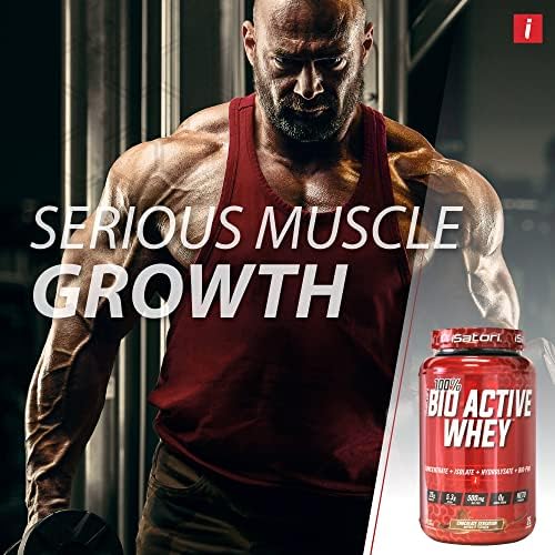 iSatori 100% Bio-Active Whey Protein Chocolate Flavor - 26 Servings | Whey Isolate, Hydrolysate, Concentrate, BCAAs, Colostrum Peptides, 25g Protein Per Serving, Muscle Growth and Recovery