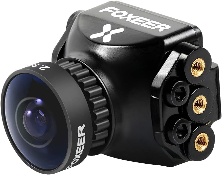 FOXEER FPV Camera Razer Mini V3 1200TVL 1/3" CMOS Sensor 2.1mm Lens 4:3 PAL/NTSC Switchable OSD Board Support Ultra Light Nano FPV Camera for RC FPV