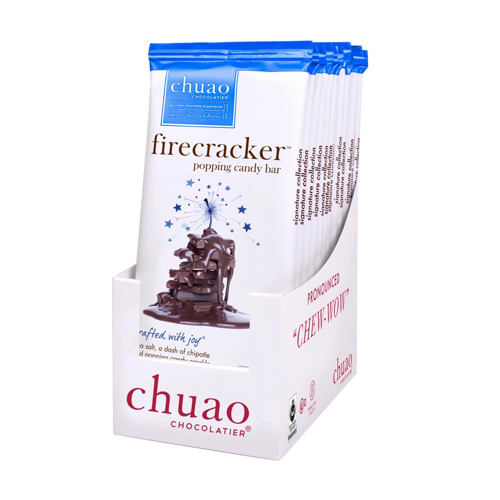 Chuao Chocolatier Ravishing Rocky Road Milk Chocolate Bars | Gourmet Almond Vegan Marshmallows Artisan No Preservatives | 10 Pack (2.8 oz each)