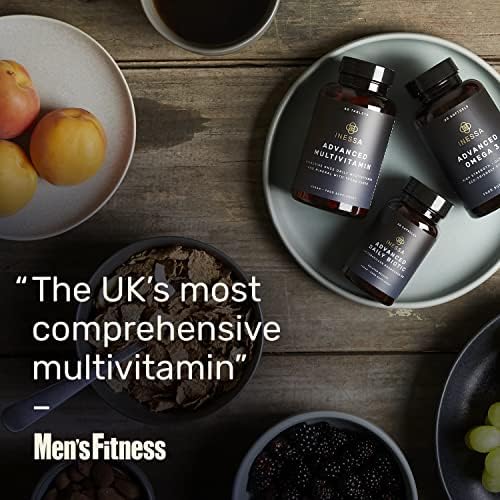 Inessa Advanced Multivitamin for Men & Women - Methylated, 60 Tablets | One tablet a day covers the lot