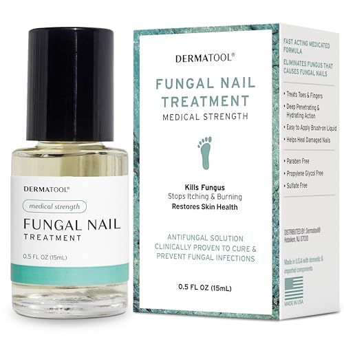 Toenail Fungus Treatment Extra Strength Antifungal Solution and Nail Fungus Treatment for Toenail - Repairs Fungal Damaged, Yellow, Thick