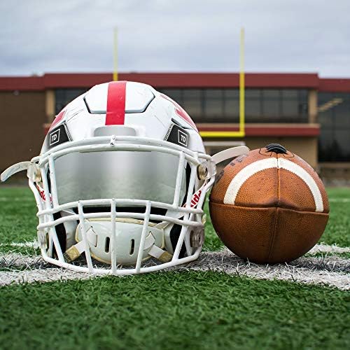 TD Sports Football Visor | Fits Kids, Youth, and Adult Helmets | Eye Protection for Helmet and Facemask