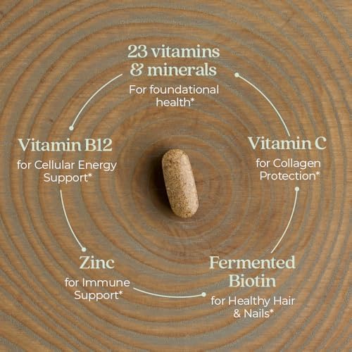 New Chapter Every Woman's One Daily Multivitamin - Bone, Energy & Immune Support* - Whole-Food Fermented Nutrients - No Added Sugar - Vegetarian & Gluten-Free - 72 Tablets