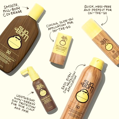 Sun Bum SPF 50 Face Cream Sunscreen with Zinc Oxide - Travel Size, 1 oz | Broad Spectrum Moisturizing Facial Sunscreen with Vitamin E, Hawaii 104 Act Compliant (Without Octinoxate & Oxybenzone)