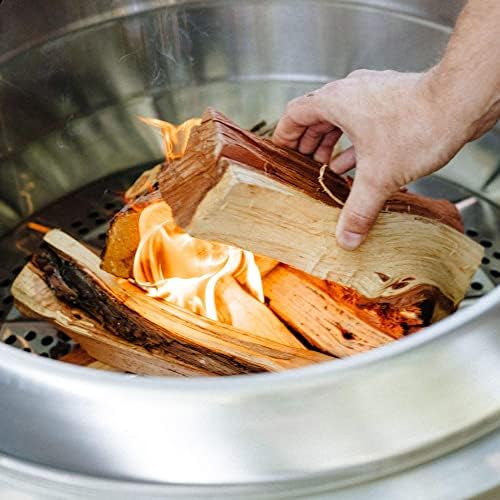 Solo Stove Juniper Firewood for Outdoor Wood Burning Fire Pits and Backyard Fire Pits 100% Natural Juniper Aromatic Firewood Kiln-Dried 6-8 Logs (.5