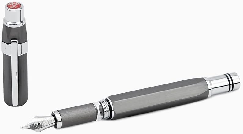 TWSBI Precision GunMetal Fountain Pen, M