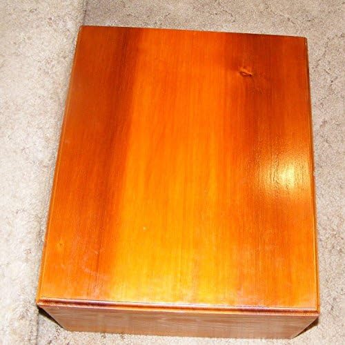 Steve's Gift Shoppe Cedar Keepsake Memory and Treasure Chest with French Rubbed Finish - Size 17 x 14 x 8 Inches