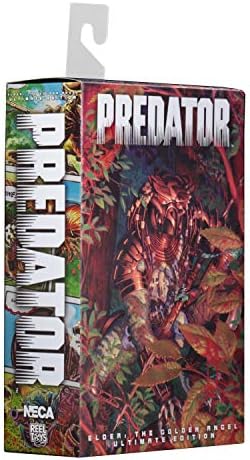 NECA - Predator 2 - 7” Scale Action Figure - Ultimate Elder: The Golden Angel | Predator 2 8 Inch Action Figure Ultimate Series - Ultimate Elder: