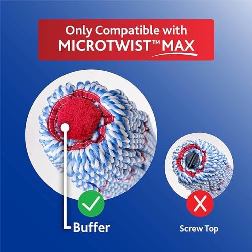 O-Cedar MicroTwist Microfiber Twist Mop Refill (Pack of 3)