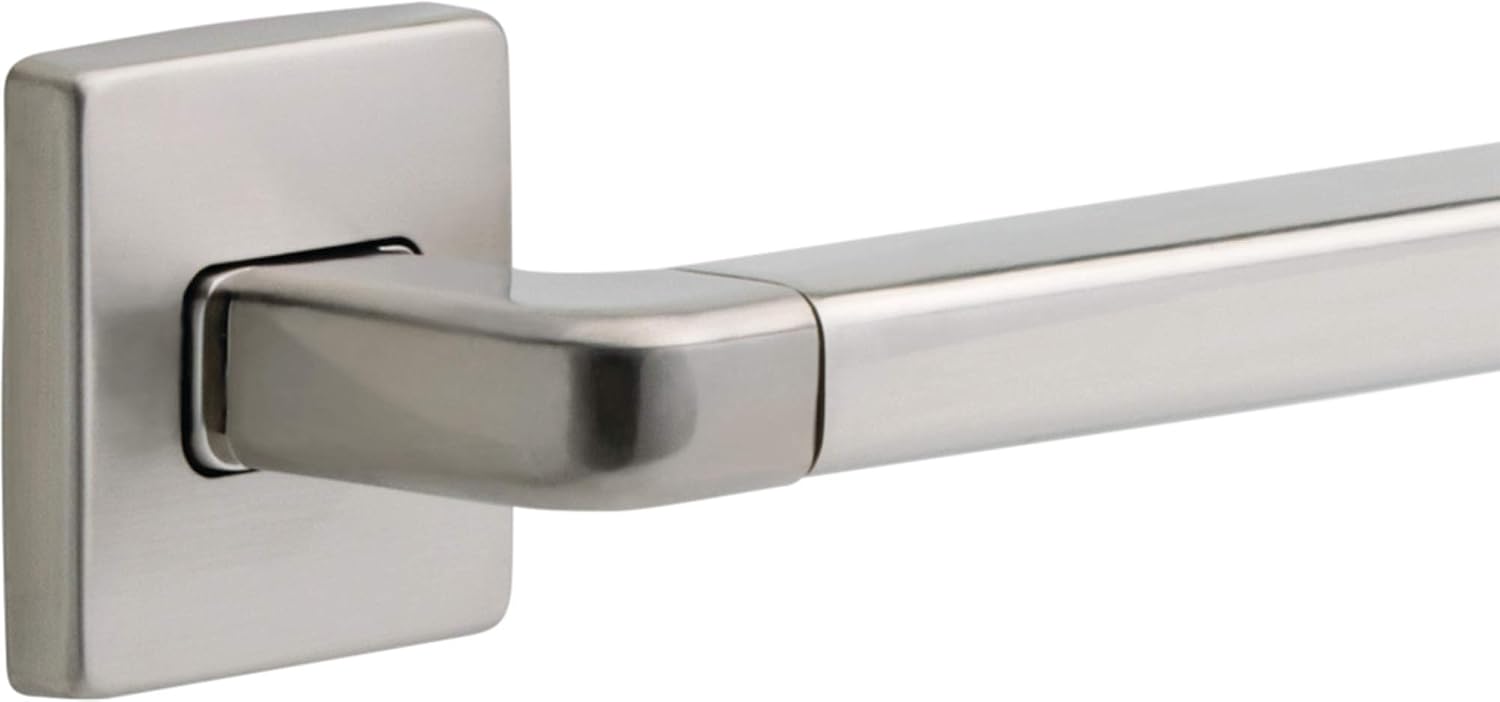 DELTA FAUCET 41918-SS Angular Modern Grab Bar, 18-Inch, Stainless, Brilliance Stainless Steel