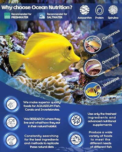 Ocean Nutrition Instant Baby Brine Shrimp Eggs 0.7oz (20g) in Saline Solution, Fish Tank Fry