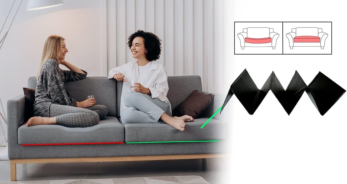 LAMINET Deluxe Extra Thick Sagging Furniture Cushion Support Insert| Seat Saver| New and Improved| Extend The Life of Your Sofa| 60% Thicker - Sofa - 17" L x 66" W