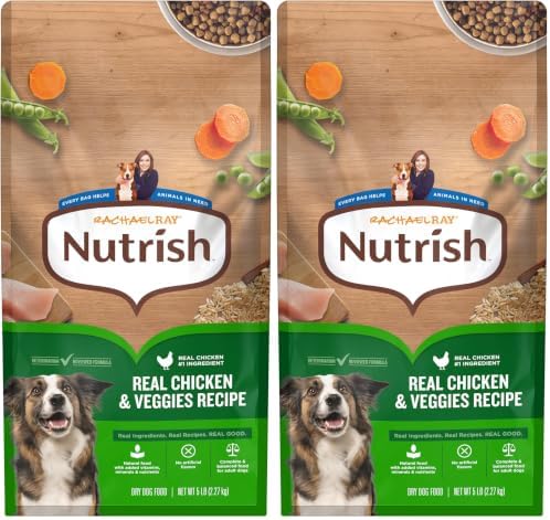 Nutrish Dry Dog Food, Real Chicken & Veggies, 28 lb. Bag (Rachael Ray)