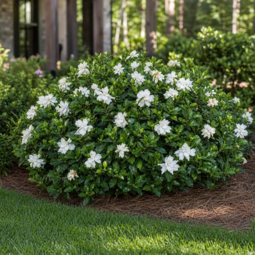Frostproof Gardenia - 10 Live Plants - Fragrant Blooming Shrub - Gardenia Jasminoides