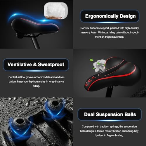 Oversized Bike Seat