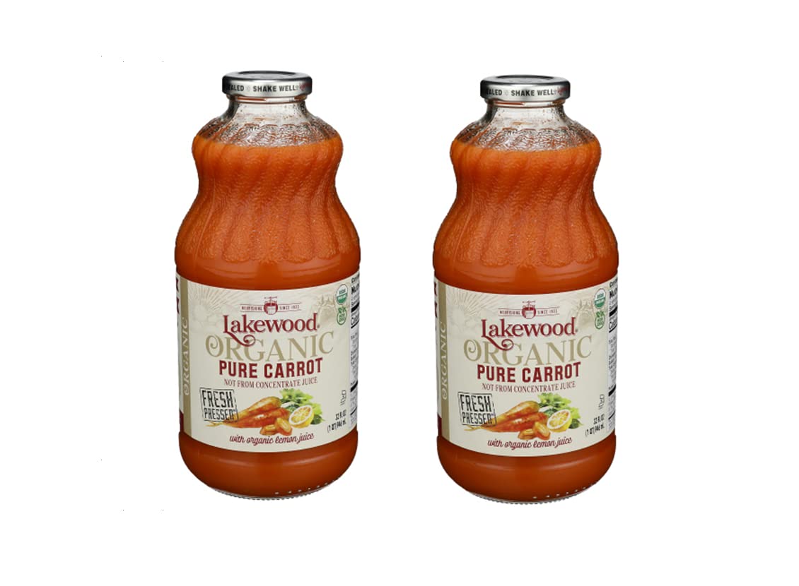 Lakewood Organic Pure Cranberry, Fresh Pressed, 32 Fl Oz (Pack of 6)