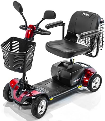 Pride Mobility Go-Go Sport 4-wheel Travel Pride Electric Scooter+ Rear Basket