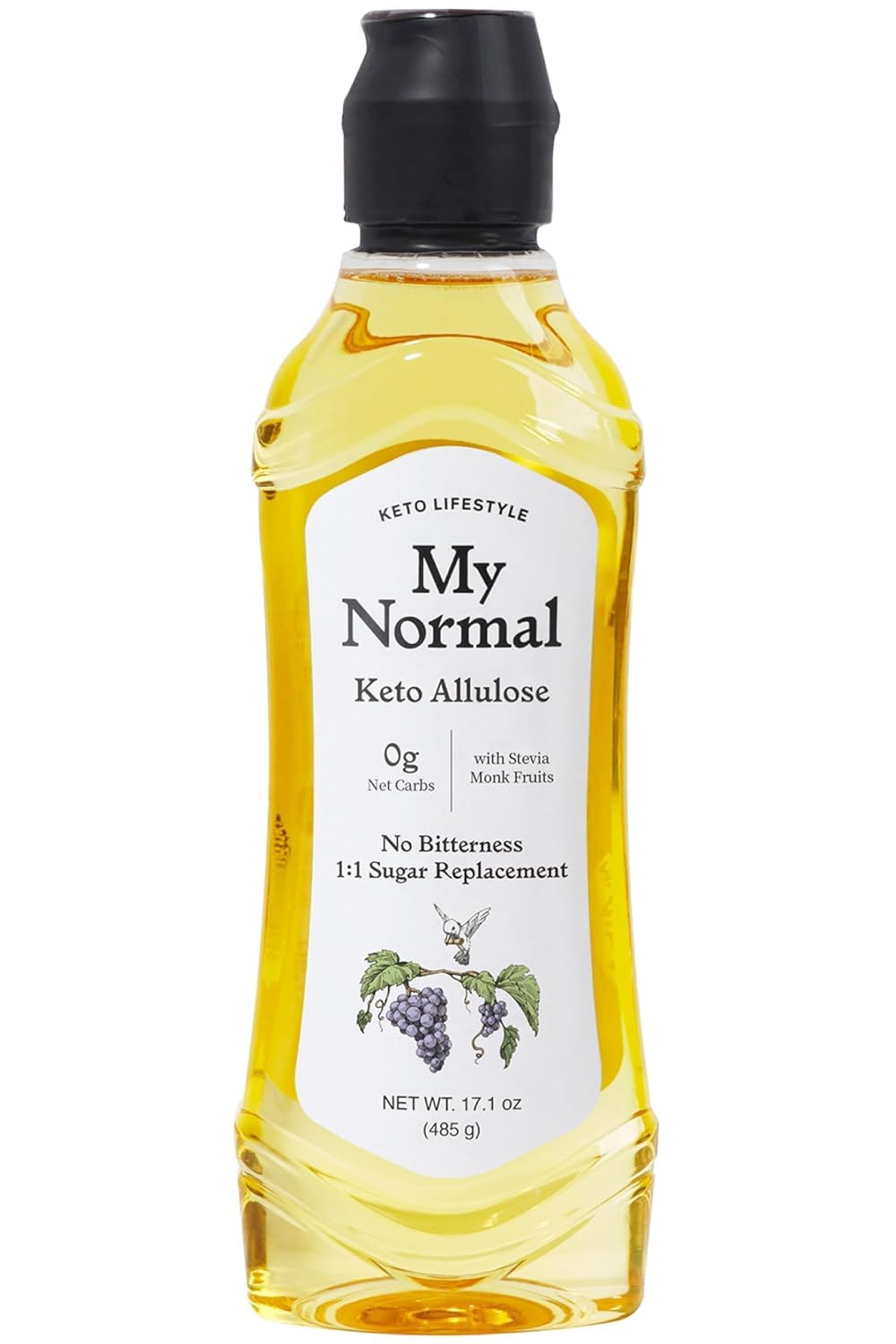 My Normal Keto Allulose Syrup - 1:1 Sugar Substitute, Zero Calorie 17.10 oz