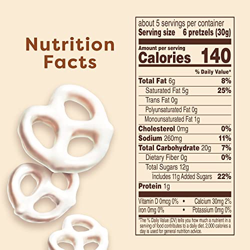 Glutino Chocolate Fudge Covered Pretzels, 5.5 Ounce (Pack of 1)