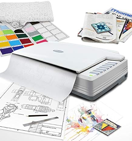 Plustek OpticPro A320E Large Format Flatbed Scanner - 12" x 17" / A3 Size
