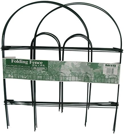 Wire 14306203 18 x 10 Garden Fence,Green