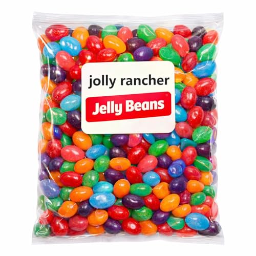 JollyRancherJelly Beans Candy Original 5 Pounds 80 oz All (5 Colors & Flavors Mix) - Perfect For Egg Hunt