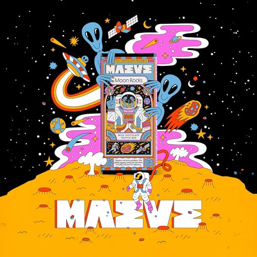 Maeve Chocolate Moon Rocks Truffle Bar