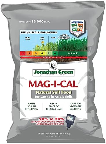 Jonathan Green 11352 Mag-i-Cal Pelletized Calcium Fertilizer, Covers 15,000 Sq. Ft., Quantity 1