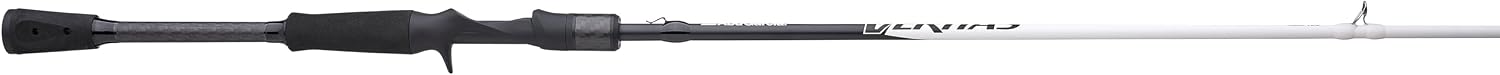Abu Garcia Veritas Casting BFS Fishing Rod, Balanced and Lightweight Rod, Powerlux 100 Construction, Custom Ergonomic Reel Seat
