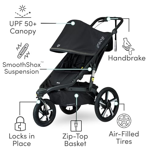 BOB Gear Alterrain Pro Jogging Stroller — Black