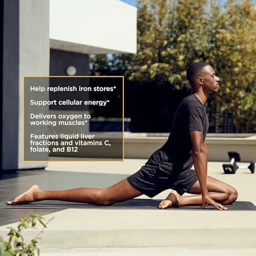 Integrative Therapeutics Iron Complex - Wellness & Energy Support with Vitamins C & B12* - Includes Folate - Gluten-Free & Dairy-Free - 90 Softgels