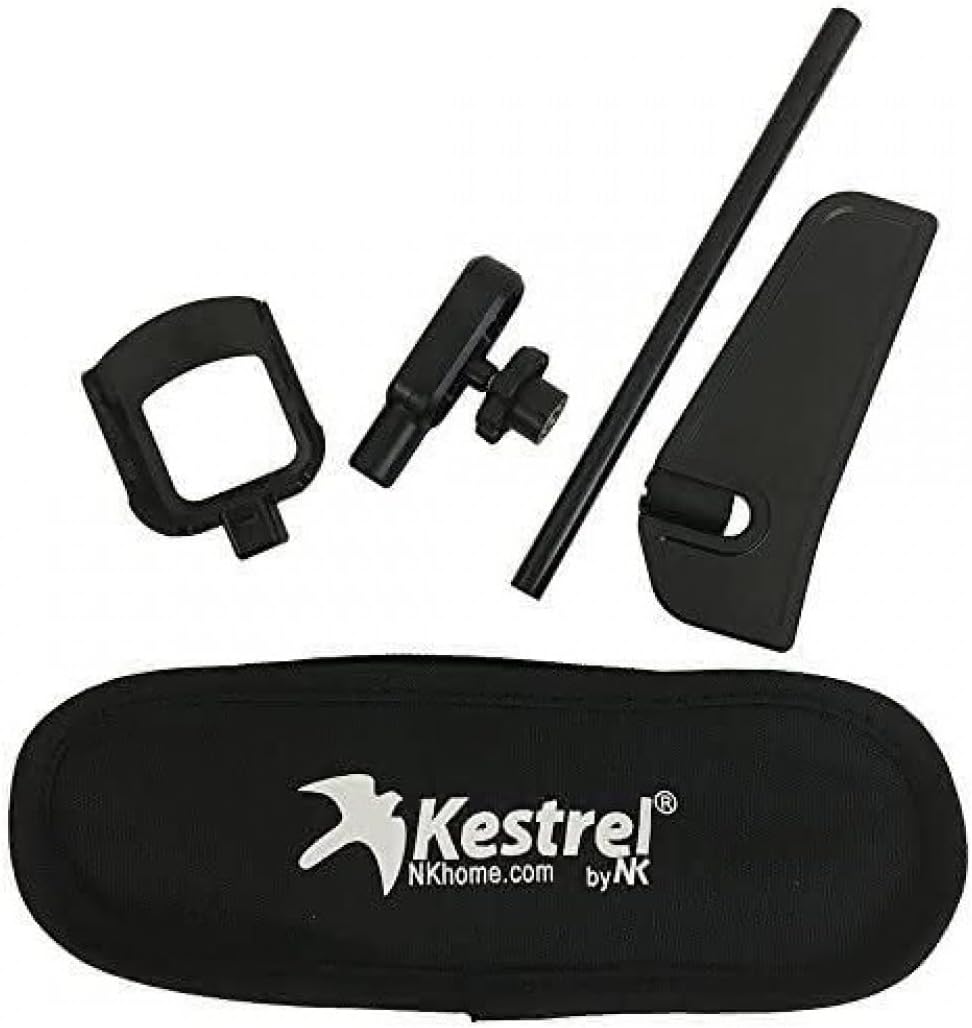 Rotating Vane Mount & Carry Case for Kestrel 5000 Series Black | Intended for Kestrel 5000 Series