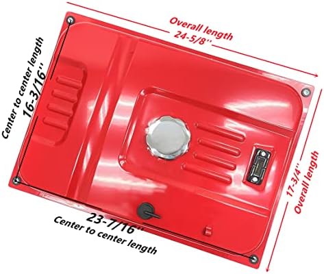 Metal Gas Fuel Tank With Vent For Harbor Freight Predator 13HP 420cc 7250/9000W 7000/8750W 5500/6500W Gas Generator 63082 63083 and 8HP 301cc 6500