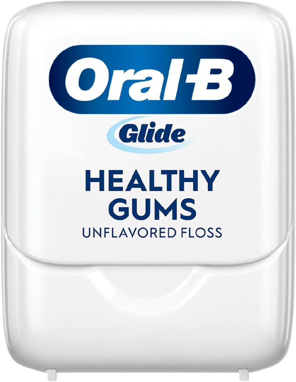 Oral-B Glide Floss Healthy Gums Unflavored Floss 54.6 YTD (50 m) Pack of 5